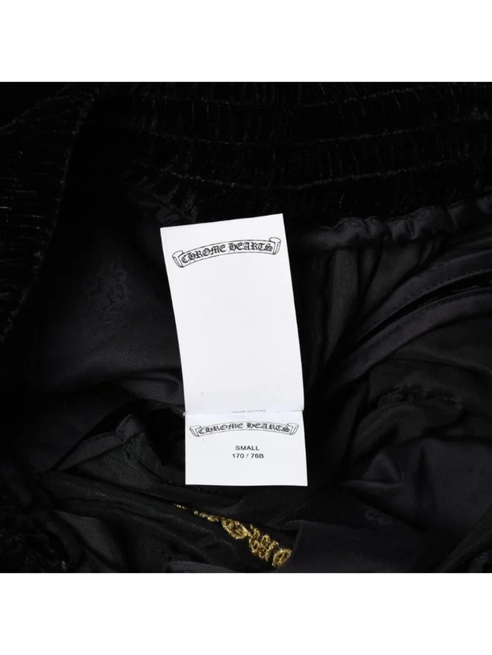 Chrome Hearts Velvet Tracksuit Pants S Crossball